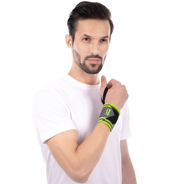 Tynor Wrist Wrap With Thumb Loop (No return no exchange)